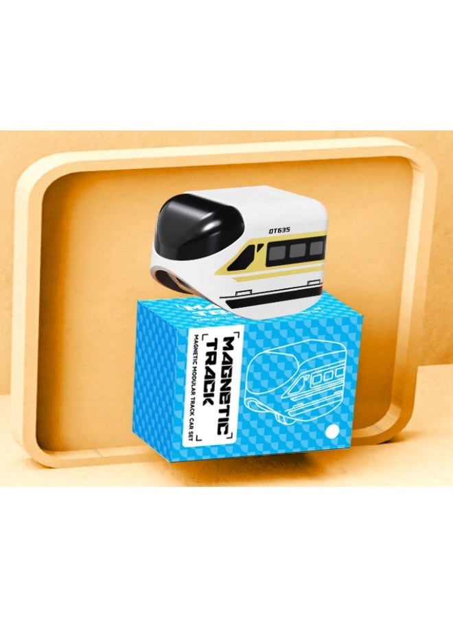 ماجني الاصحاب 159 PCS High-Speed Versatile Anti-Gravity Maglev Train Set – Modular Magnetic Track Building Blocks with USB Rechargeable Train, Bridges, Signs and Accessories for Kids STEM Creative Play - Image 4